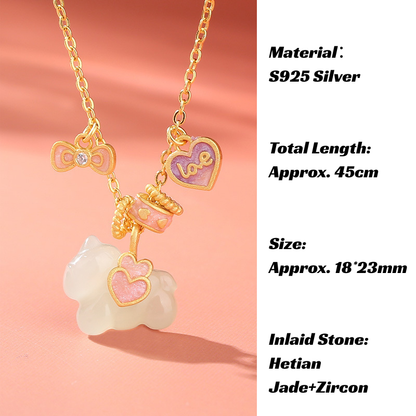 Necklace｜2026 Horse Zodiac Silver Pendant for Protection & Luck