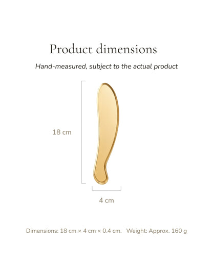 Brass Whale Gua Sha Tool