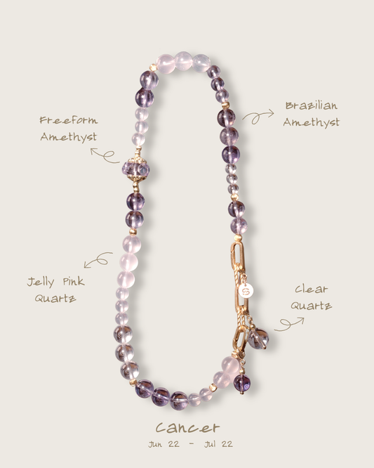 Zodiac Bracelet – Cancer Double-Wrap for 2026 Energy