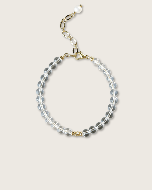 Everluck Clear Quartz Bracelet, Breakthrough