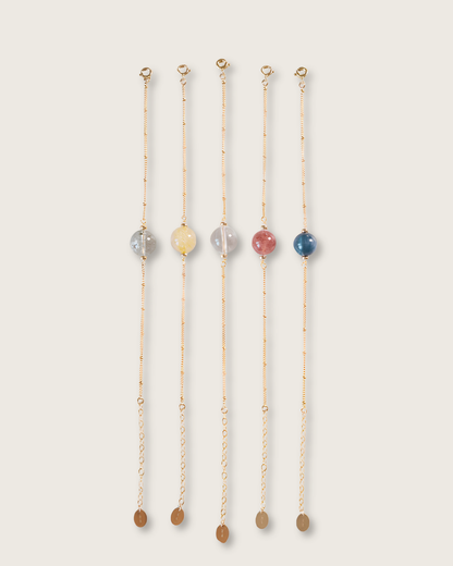 Wish Pearl Bracelet, Pick Your Wish — Career, Wealth, Love, Healing, or Protection