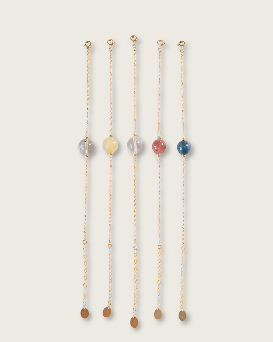 Wish Pearl Bracelet, Pick Your Wish — Career, Wealth, Love, Healing, or Protection