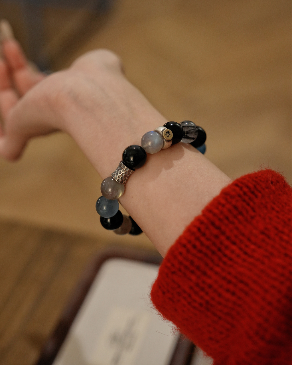 Tiger Blessing, Mixed Crystal Bracelet, Shield Your Year