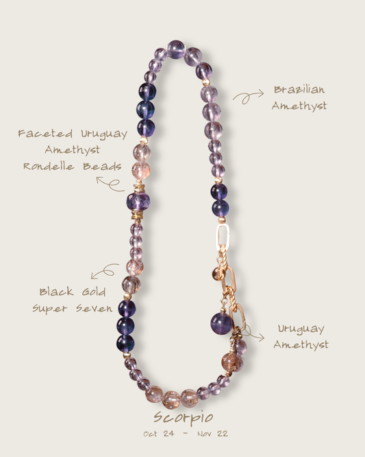 Zodiac Bracelet – Scorpio Double-Wrap for 2026 Energy