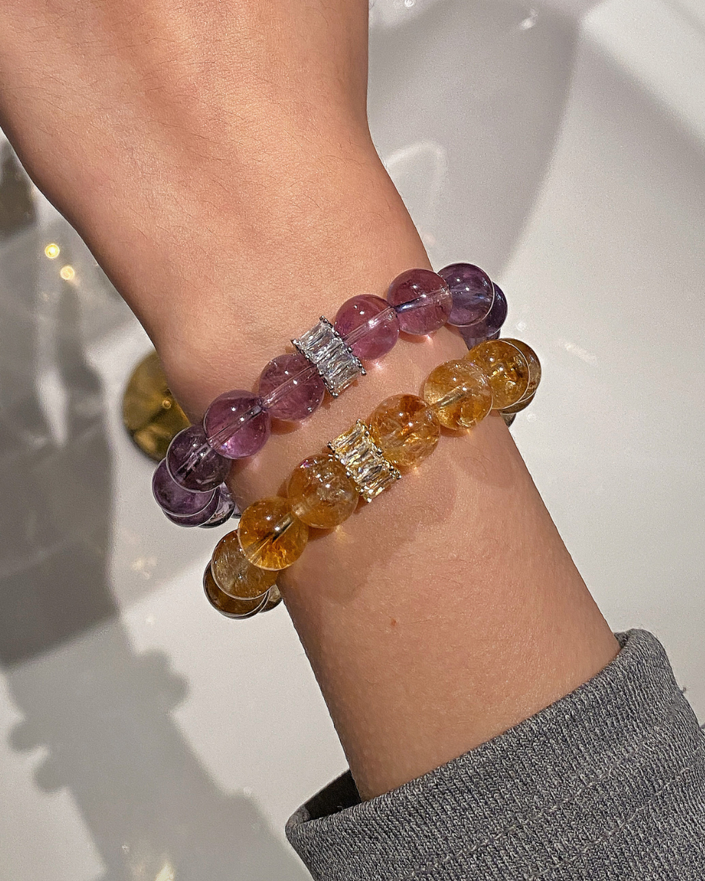 Violet Focus, Brazilian Amethyst Bracelet, Ace Your Studies