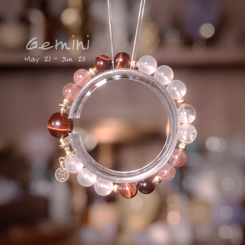 2026 Gemini Bracelet | Activation Stone Red Tiger Eye
