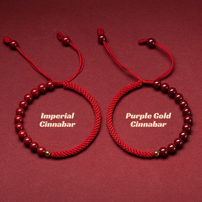Red String Bracelet｜9-Layer Vajra Knot Cinnabar for Protection & Negative Energy Cleansing