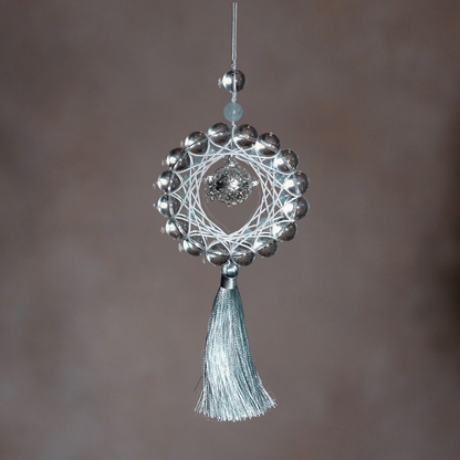 Charm Pendant｜Clear Quartz & Aquamarine, Guard Blessing & Keep Peaceful Mind