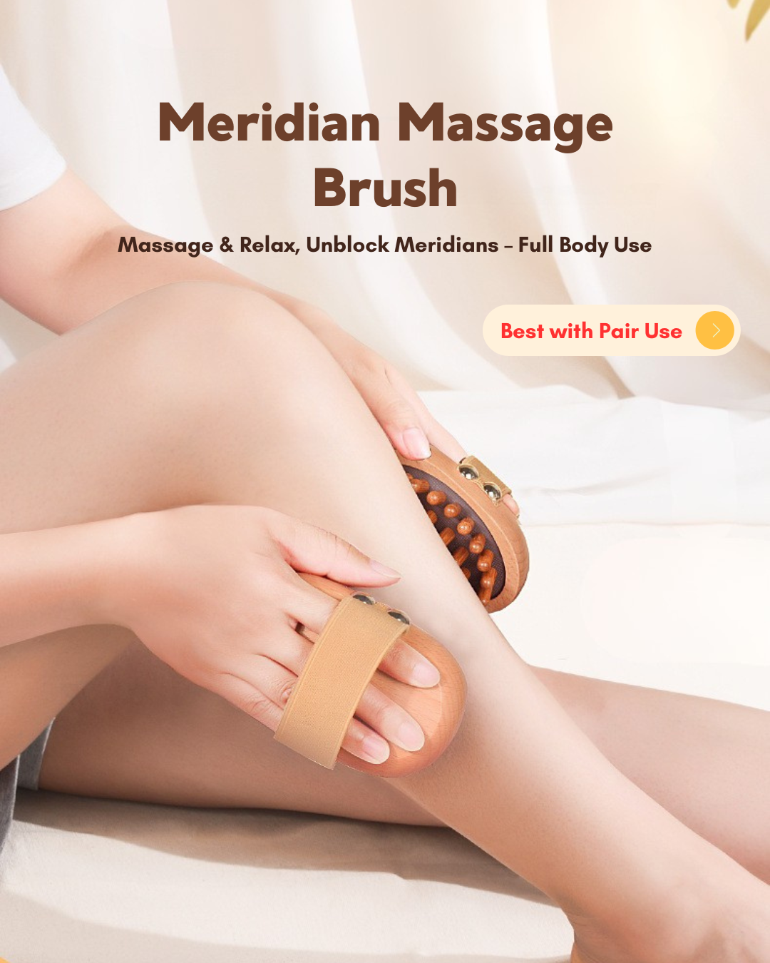 Body Meridian Pressure Brush-Vitality, Detox, and Inner Balance