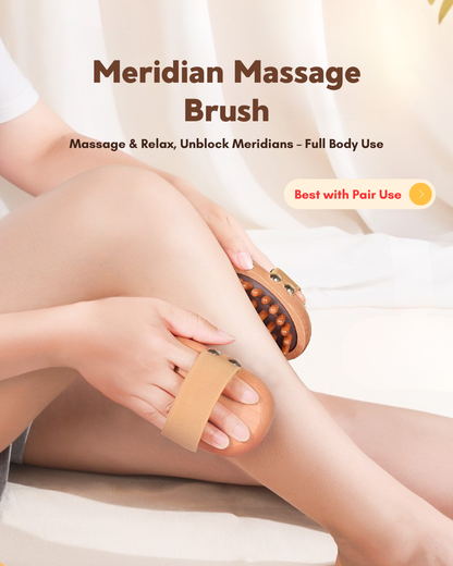 Body Meridian Pressure Brush-Vitality, Detox, and Inner Balance