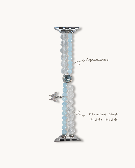 Watch Band – Iceland Diaries Aquamarine, Healing