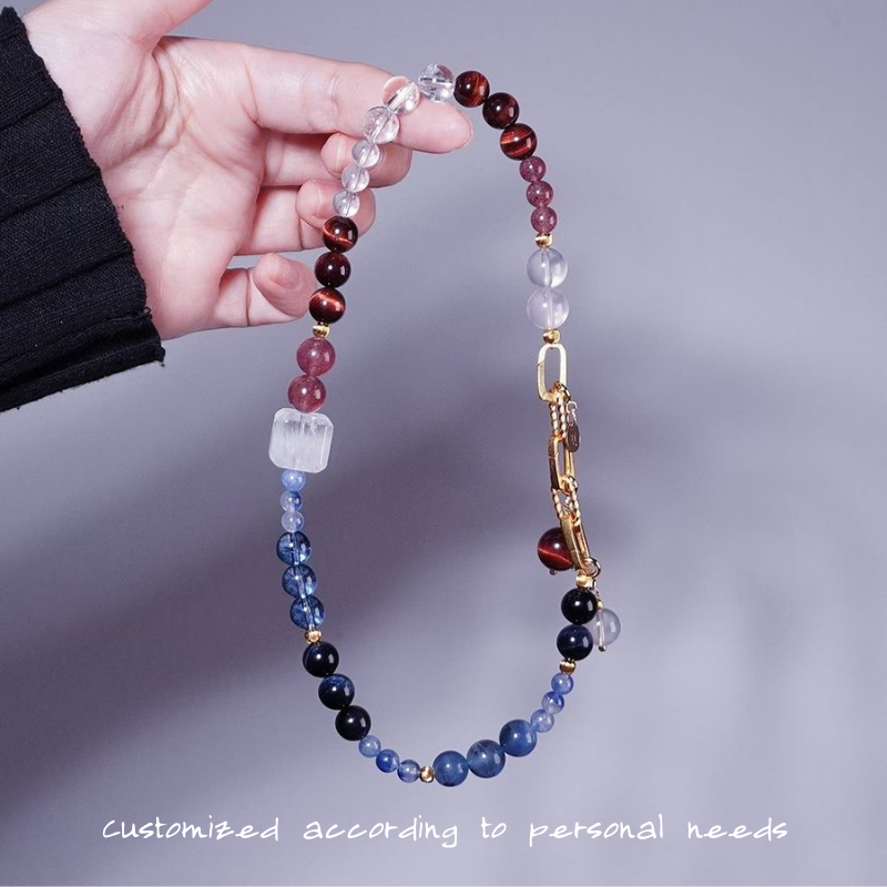 2026 Gemini Double-Wrap Bracelet | Activation Stone Strawberry Quartz