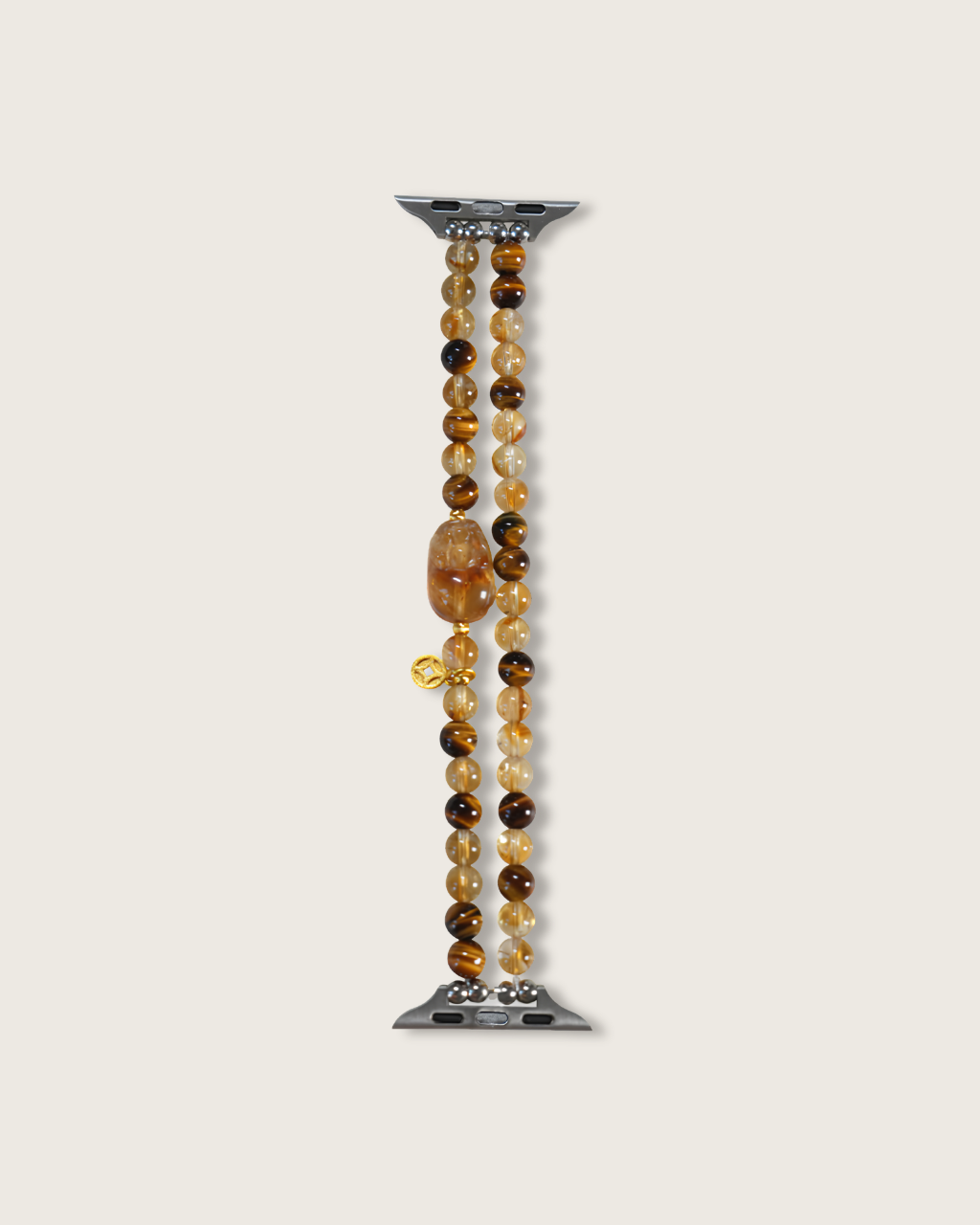 Watch Band – Golden Osmanthus Citrine Pixiu, Prosperity