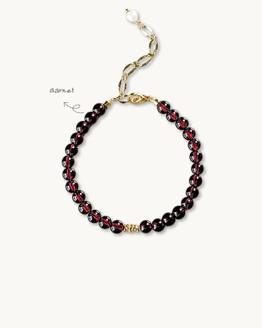 Everluck Garnet Bracelet, Women's Luck