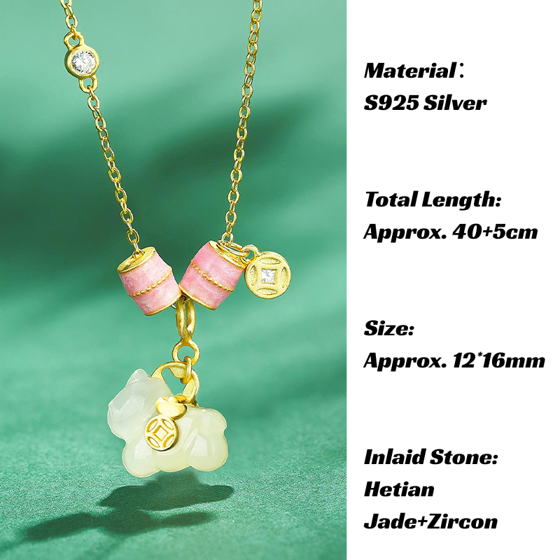 Necklace｜2026 Horse Zodiac Silver Pendant for Protection & Luck