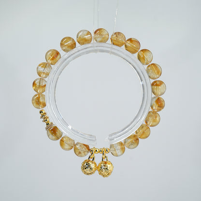 Bracelet｜"Jingling Wind Chime" Yellow Jasper for Abundance & Joy