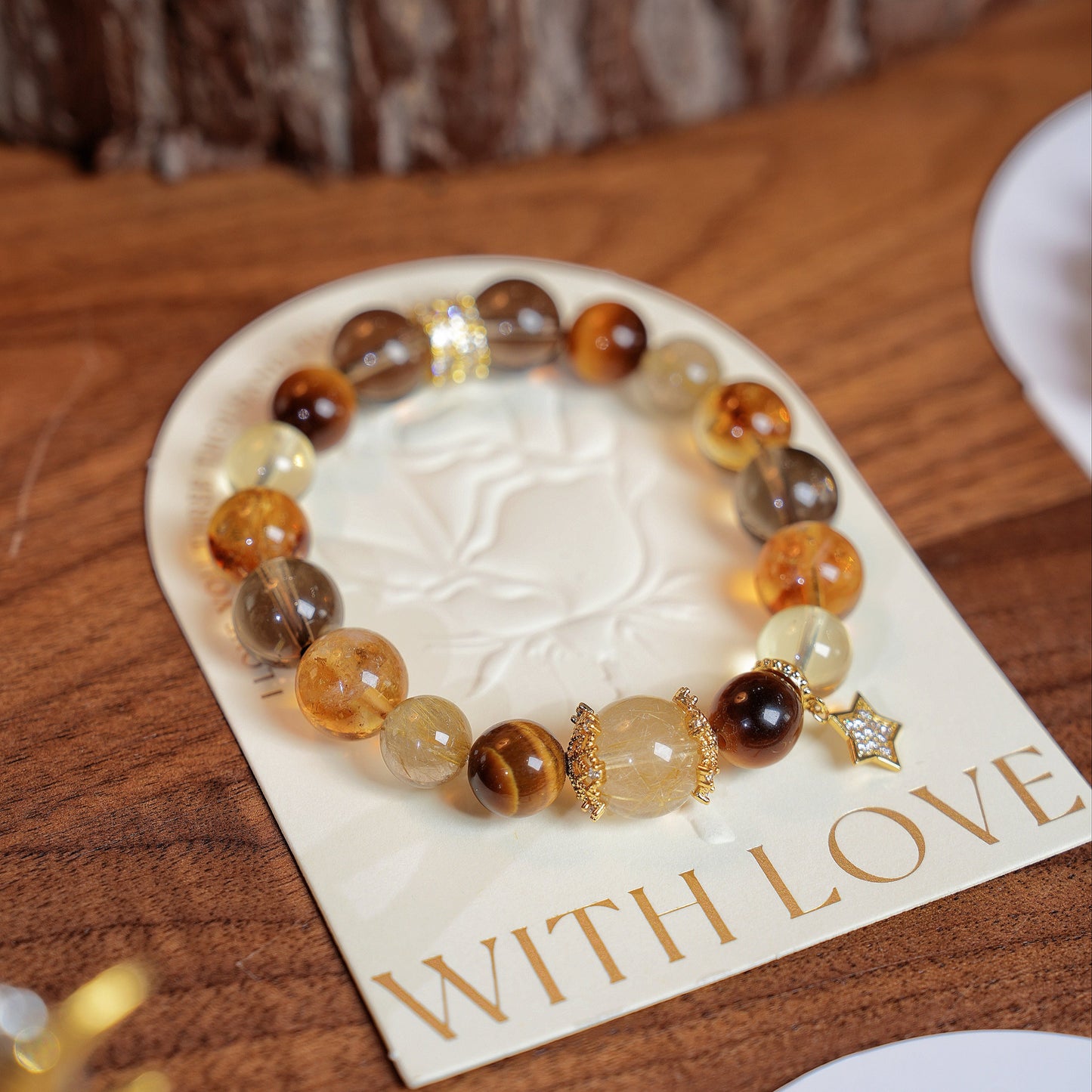 Bracelet｜"Wealth King Combo" Citrine & Tiger's Eye for Supreme Prosperity