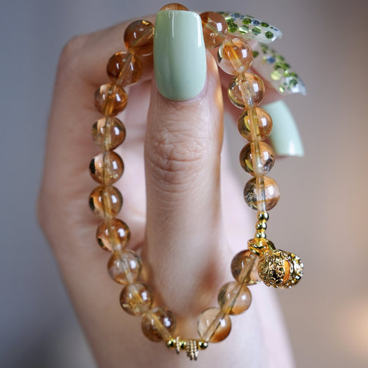 Bracelet｜"Jingling Wind Chime" Yellow Jasper for Abundance & Joy