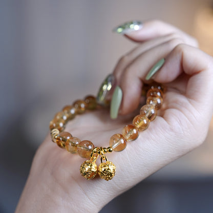 Bracelet｜"Jingling Wind Chime" Yellow Jasper for Abundance & Joy