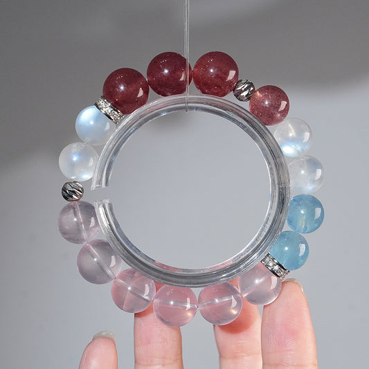 Bracelet｜"Peach Sea Salt" for Love & Social Bond