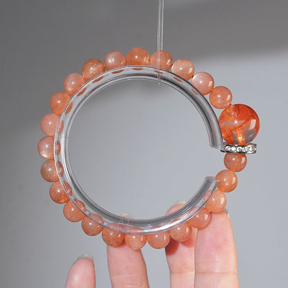 Bracelet｜"Starlight Sunset" Sunstone & Red Aventurine for Vitality & Prosperity