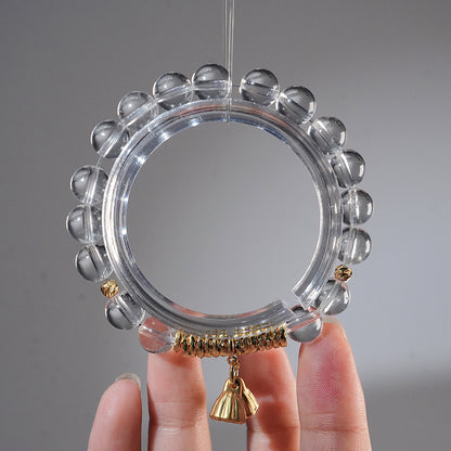 Bracelet｜"Lotus Twin Flame" Clear Quartz for Eternal Protection