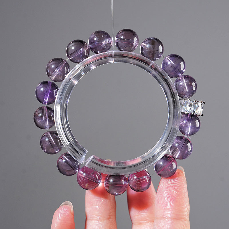 Bracelet｜"Purple Scholar" Brazilian Amethyst for Academic Success & Protection