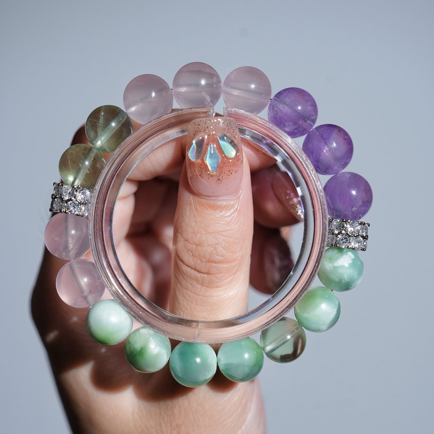 Bracelet｜"Perpetual Vitality" Fluorite & Green Aventurine for Growth & Balance