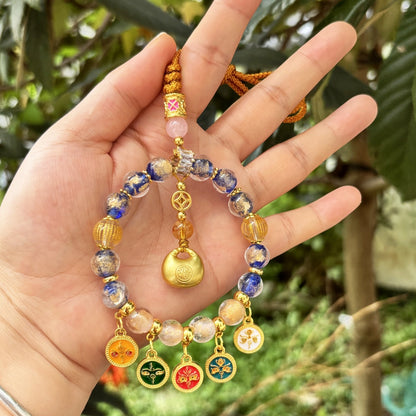 Five Roads Wealth God Car Interior Hanging Charm