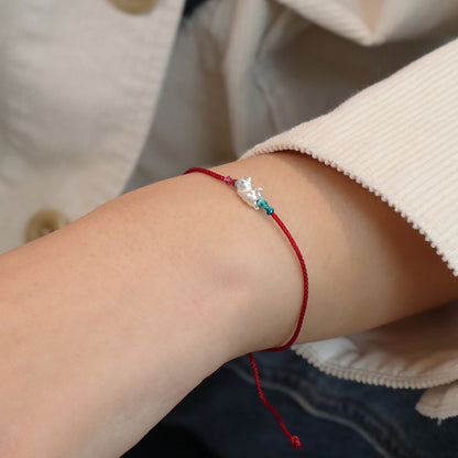 Red String Bracelet｜S925 Silver Pi Xiu Lucky Cat Lotus Ornaments