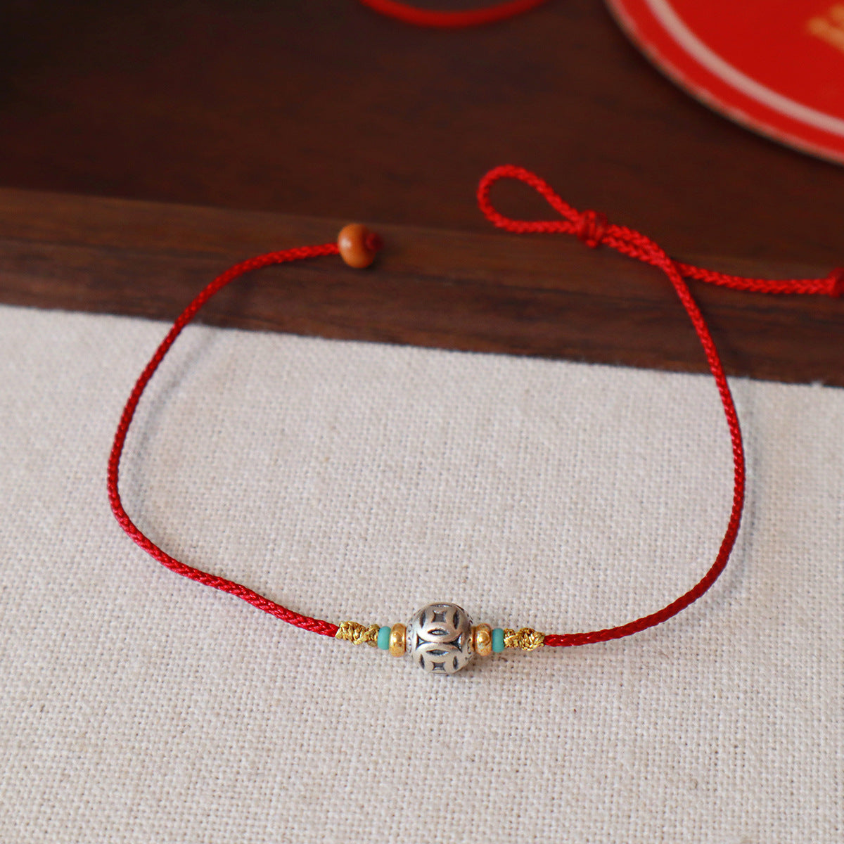 Red String Bracelet｜S925 Silver Pi Xiu Lucky Cat Lotus Ornaments