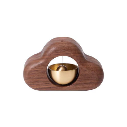 Cloud-Shaped Wood Door Chime | Auspicious Feng Shui Sound Cleanser