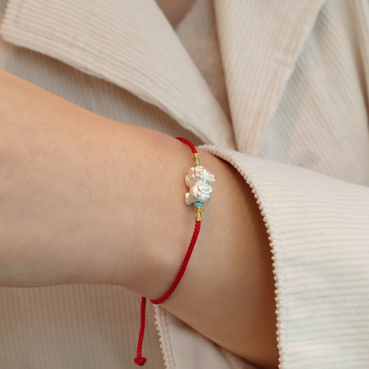 Red String Bracelet｜S925 Silver Pi Xiu Lucky Cat Lotus Ornaments