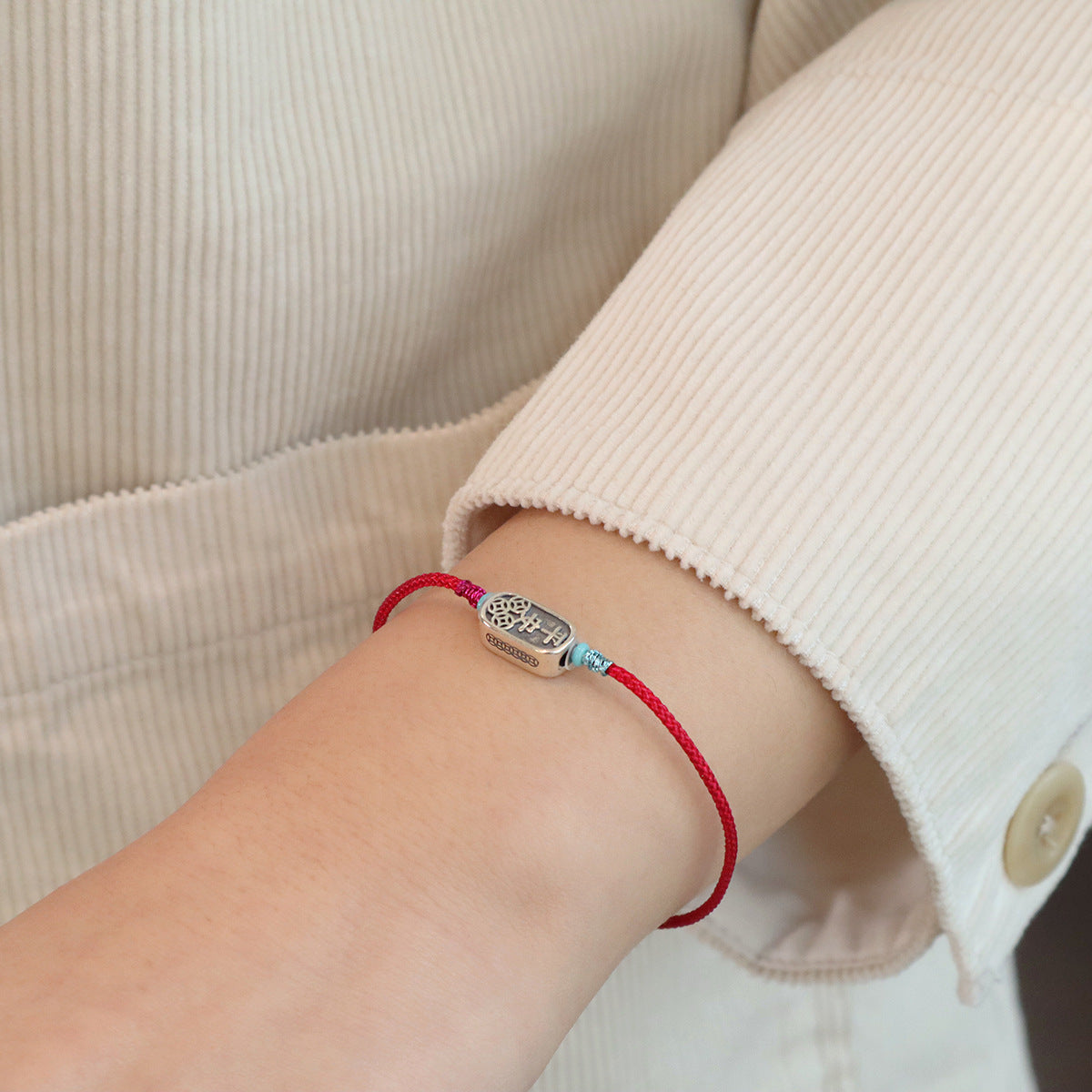 Red String Bracelet｜S925 Silver Pi Xiu Lucky Cat Lotus Ornaments