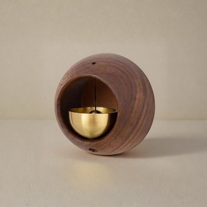 Arc-Shaped Wood Door Chime | Feng Shui Energy Cleanser for Harmony