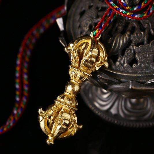 The Vajra Amulet Pendant - Wearable Symbol of Protection & Focus