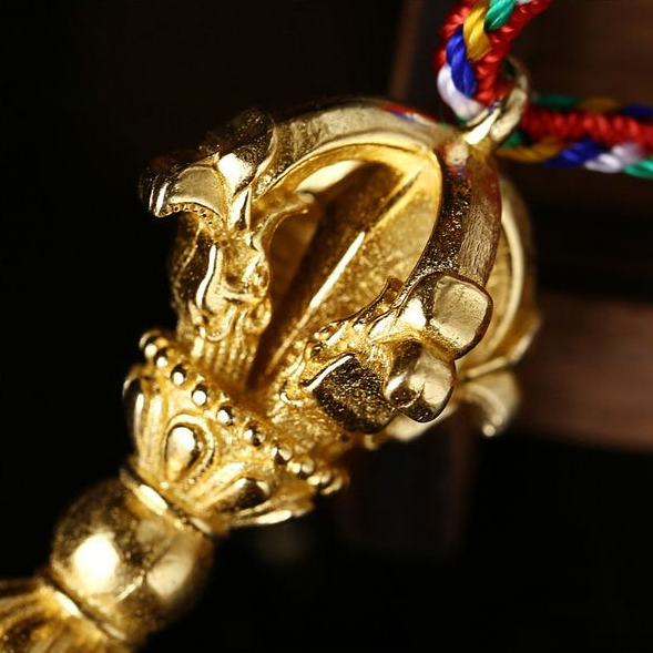 The Vajra Amulet Pendant - Wearable Symbol of Protection & Focus