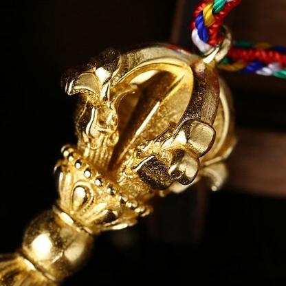 The Vajra Amulet Pendant - Wearable Symbol of Protection & Focus