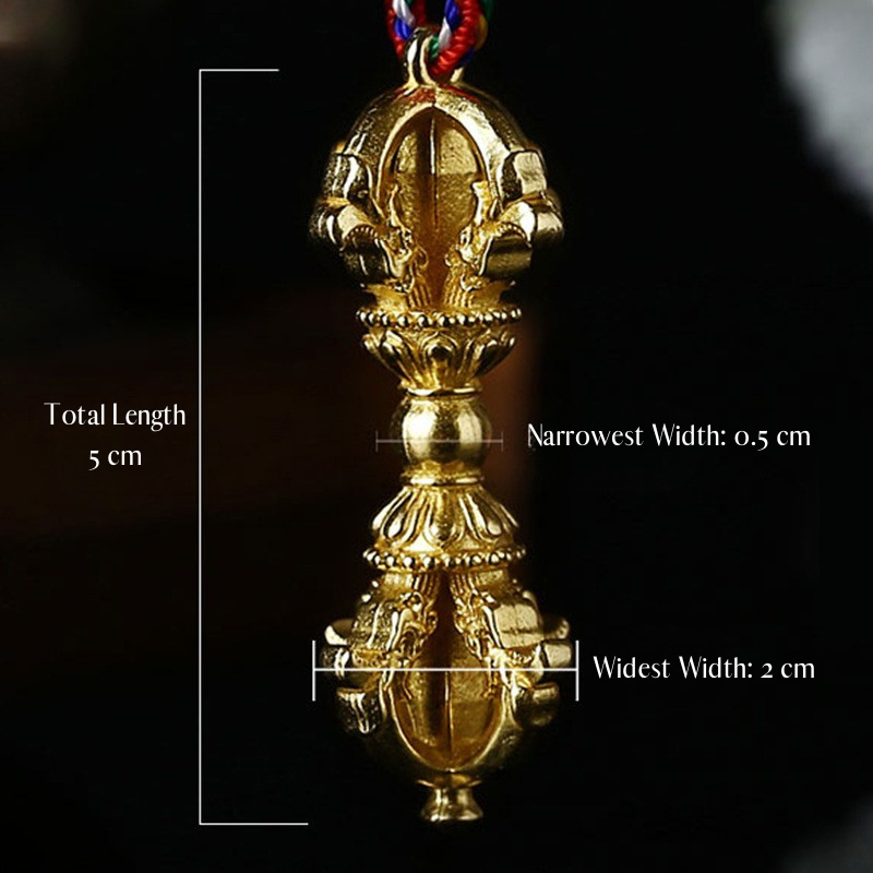 The Vajra Amulet Pendant - Wearable Symbol of Protection & Focus