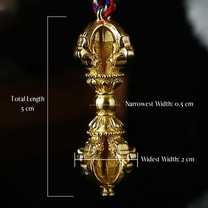 The Vajra Amulet Pendant - Wearable Symbol of Protection & Focus