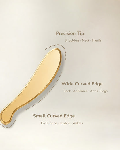 Brass Whale Gua Sha Tool