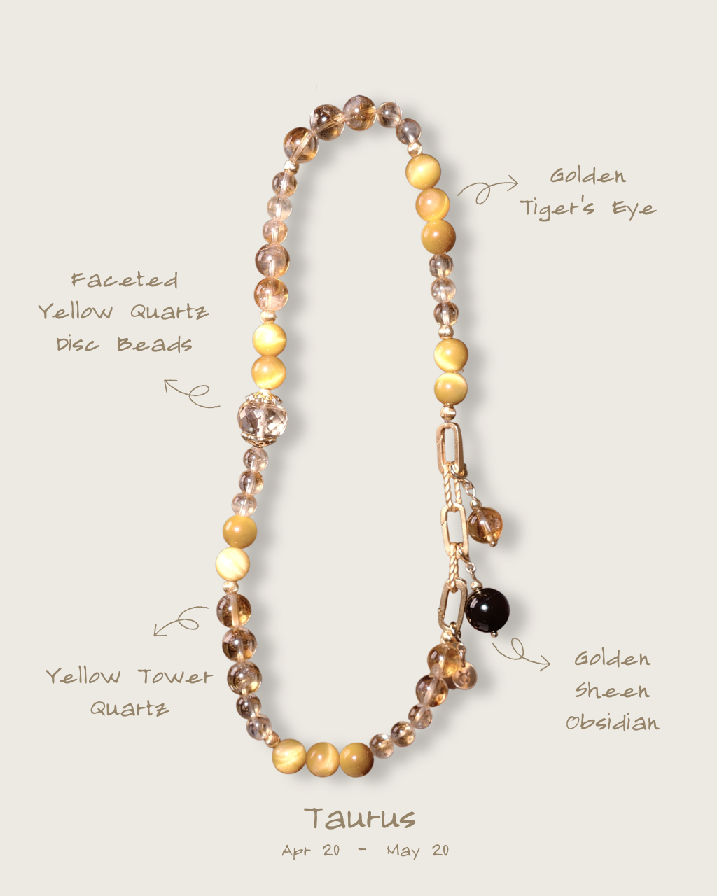 Zodiac Bracelet – Taurus Double-Wrap for 2026 Energy