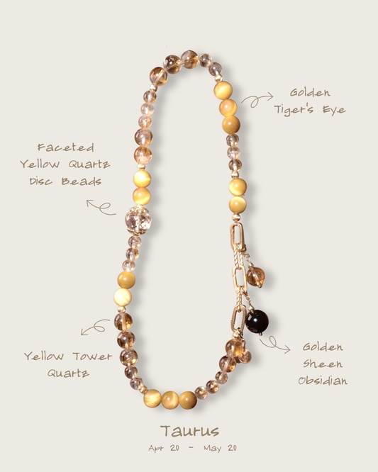 Zodiac Bracelet – Taurus Double-Wrap for 2026 Energy