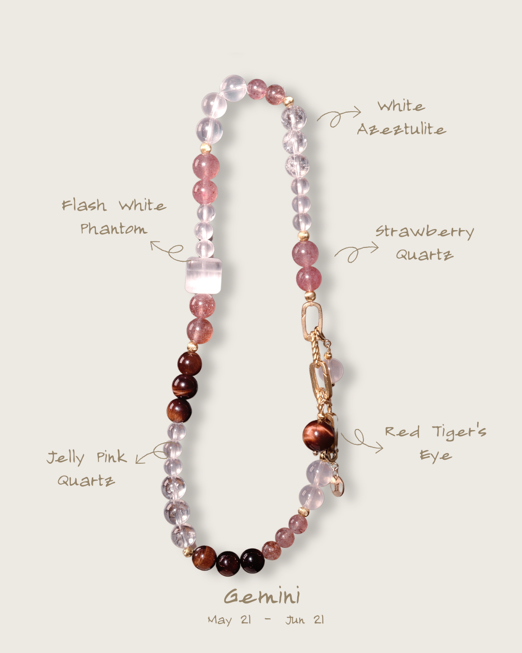 Zodiac Bracelet – Gemini Double-Wrap for 2026 Energy