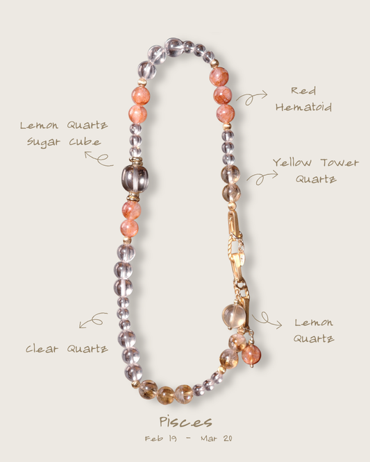 Zodiac Bracelet – Pisces Double-Wrap for 2026 Energy