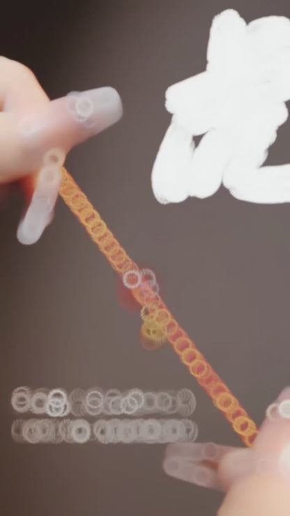 2026 Year of the Horse Red String Bracelet for「Tiger」| Blessed “Fu” Charm
