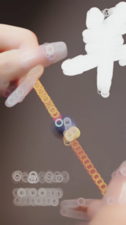 2026 Year of the Horse Red String Bracelet for「Goat」| Blessed “Fu” Charm