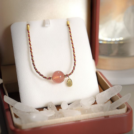 2026 Year of the Horse Red String Bracelet for「Tiger」| Blessed “Fu” Charm